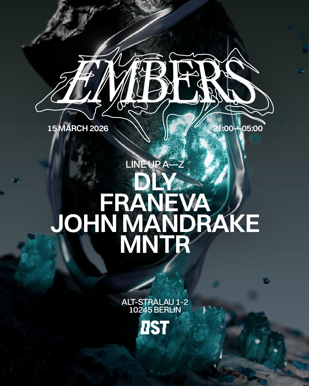 Embers - Sunday Evening Rave