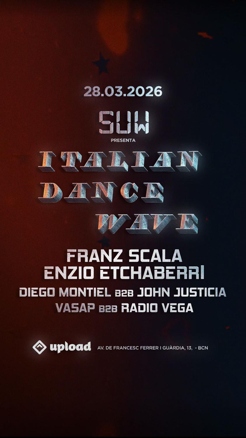 Suw Pres. Italian Dance Wave @Upload
