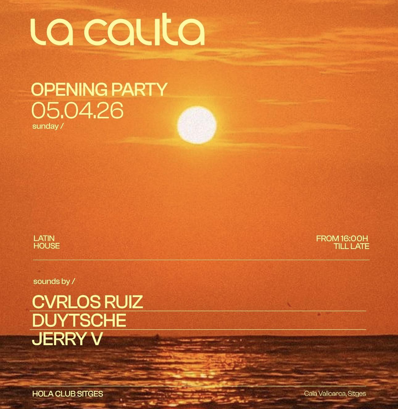La Calita Opening Beach Party