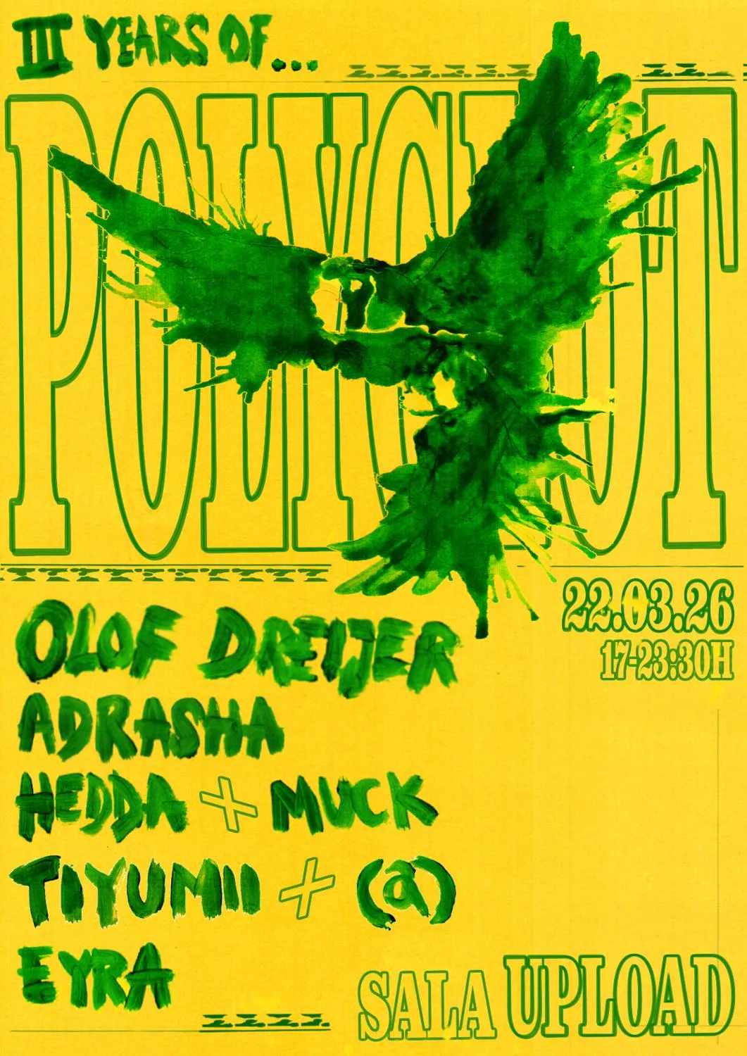 Iii Years Of Polyglot ❁ Olof Dreijer (The Knife), Adrasha, Hedda, Tiyumii, (A), Eyra & Muck