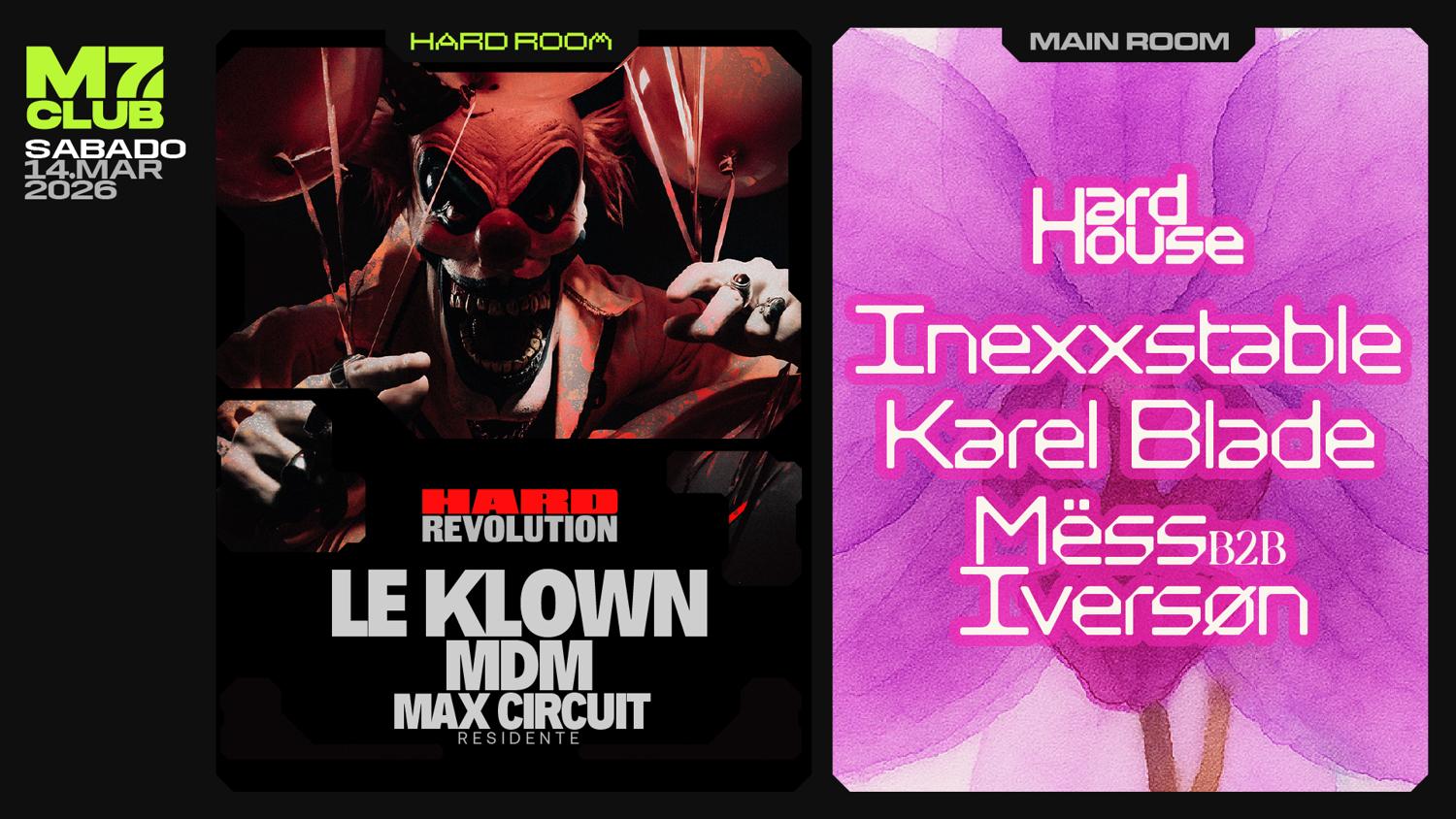 Hard Revolution [Le Klown, Mdm & Max Circuit] Hard House [Inexxstable, Karel Blade, Mëss]
