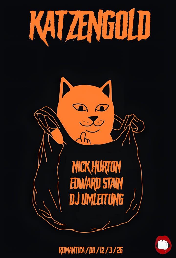 Katzengold Am Donnerstag Mit Nick Hurton, Dj Umleitung & Edward Stain