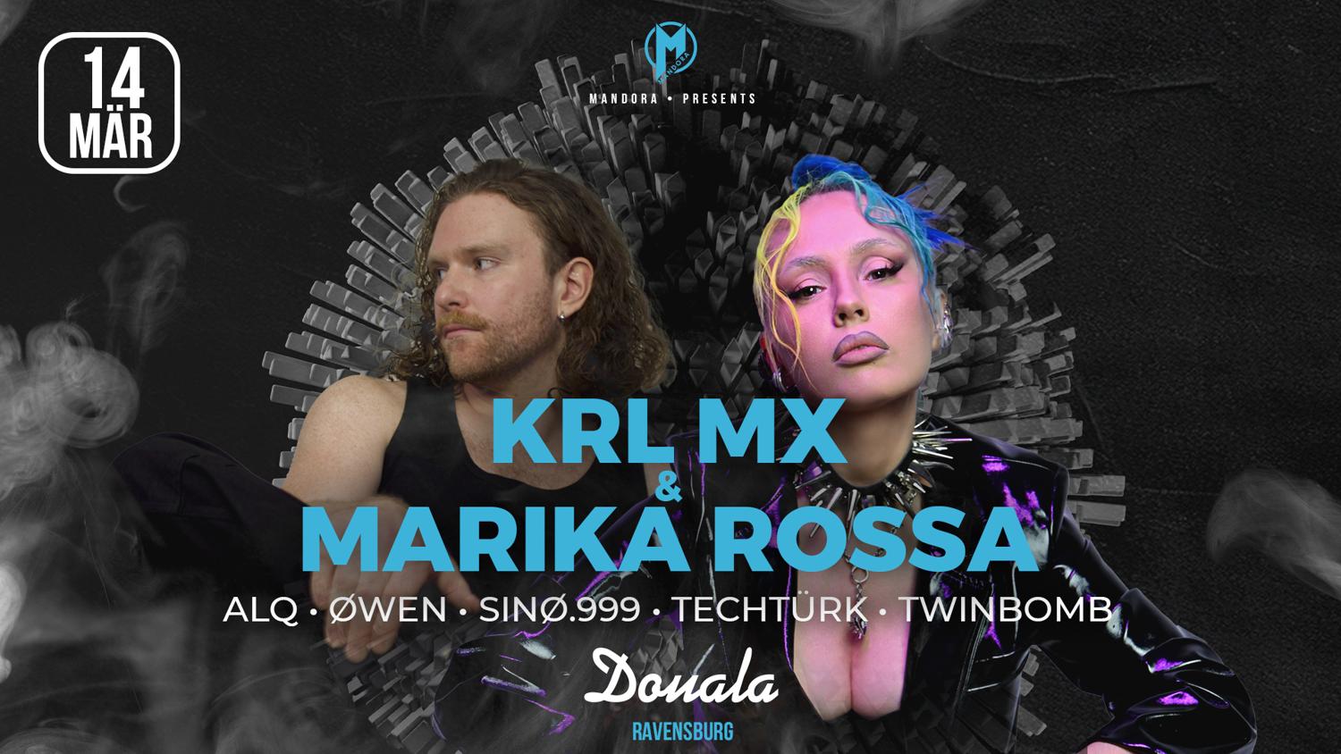 Mandora Pres. Marika Rossa & Krl Mx - Douala Ravensburg