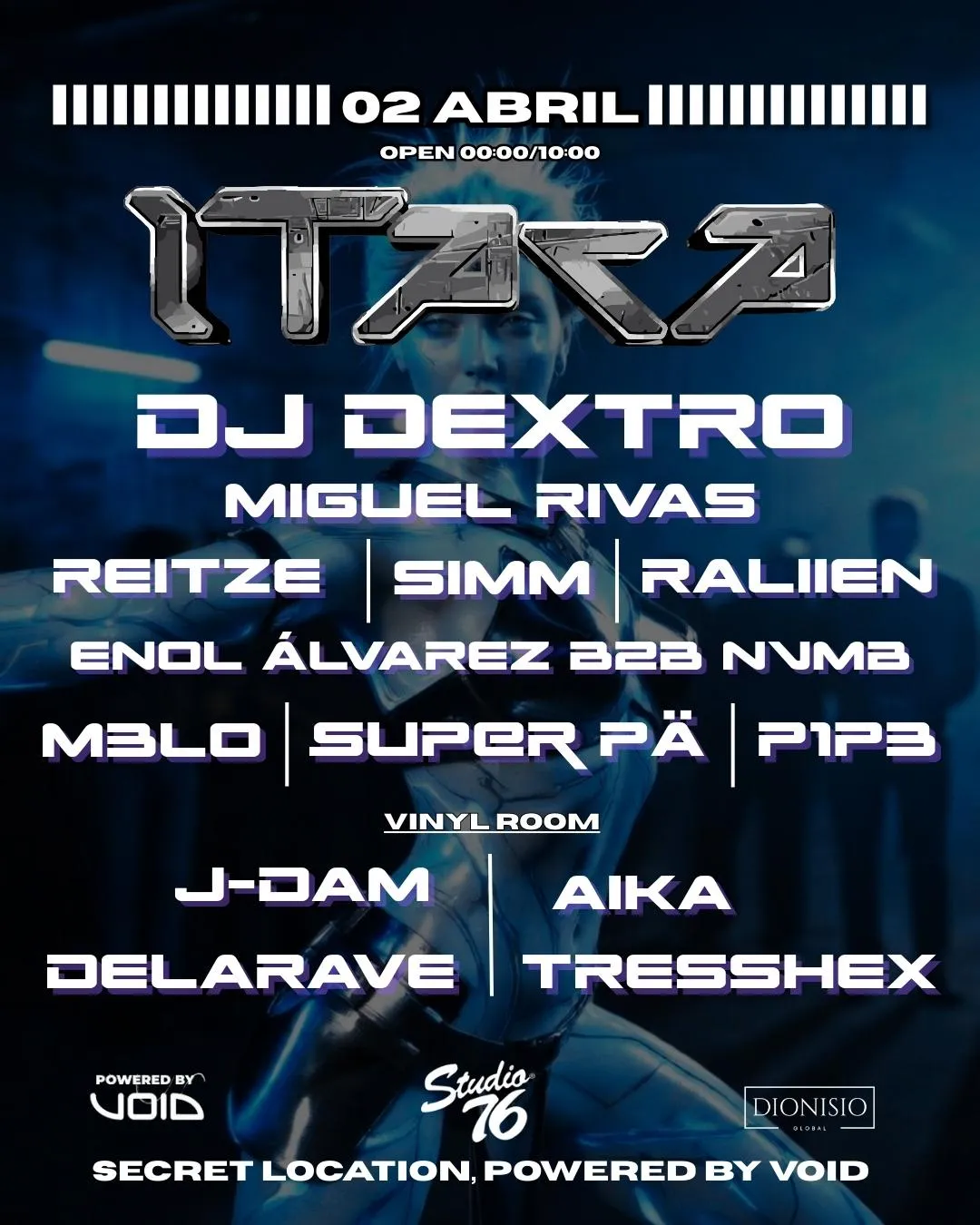 Itaca With Dj Dextro, Miguel Rivas, Reitze, Jdam Nd Many More Djs