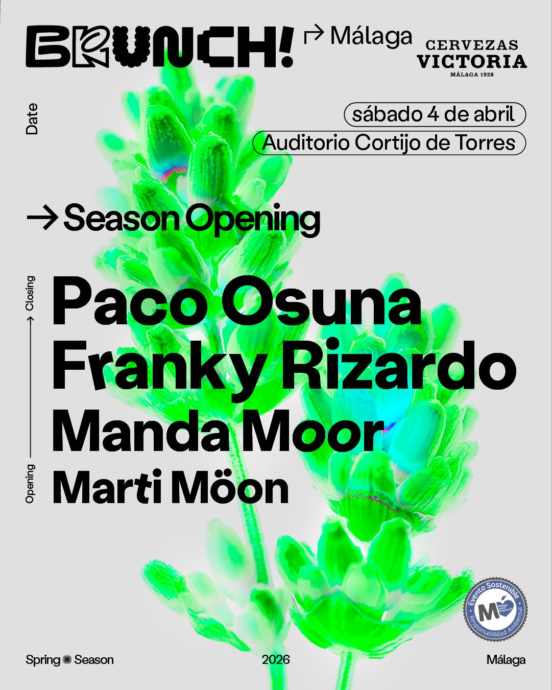 Brunch Electronik Malaga 1: Paco Osuna, Franky Rizardo, Manda Moor & Marti Möon