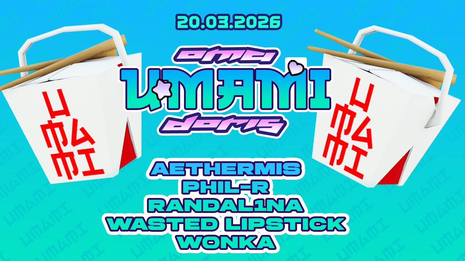 Umami With Aethermis, Phil-R, Randal1Na, Wasted Lipstick, Wonka – Groove / Raw Techno