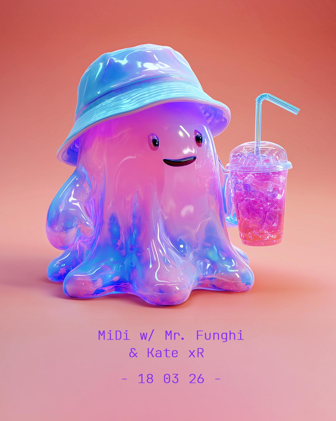 Midi Birthday With Mr. Funghi & Kate Xr