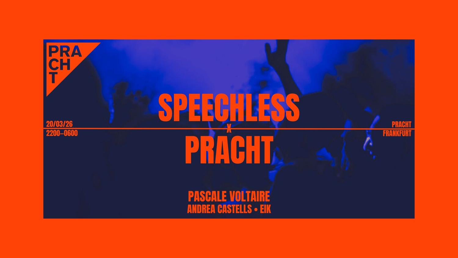 Speechless X Pracht W/ Pascale Voltaire