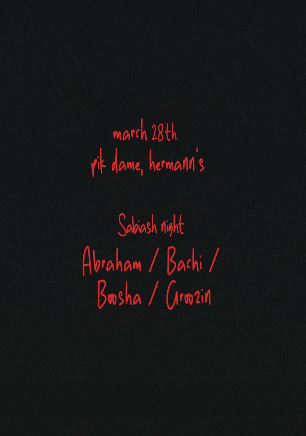 Sabiash Night / Hermann'S / Pik Dame