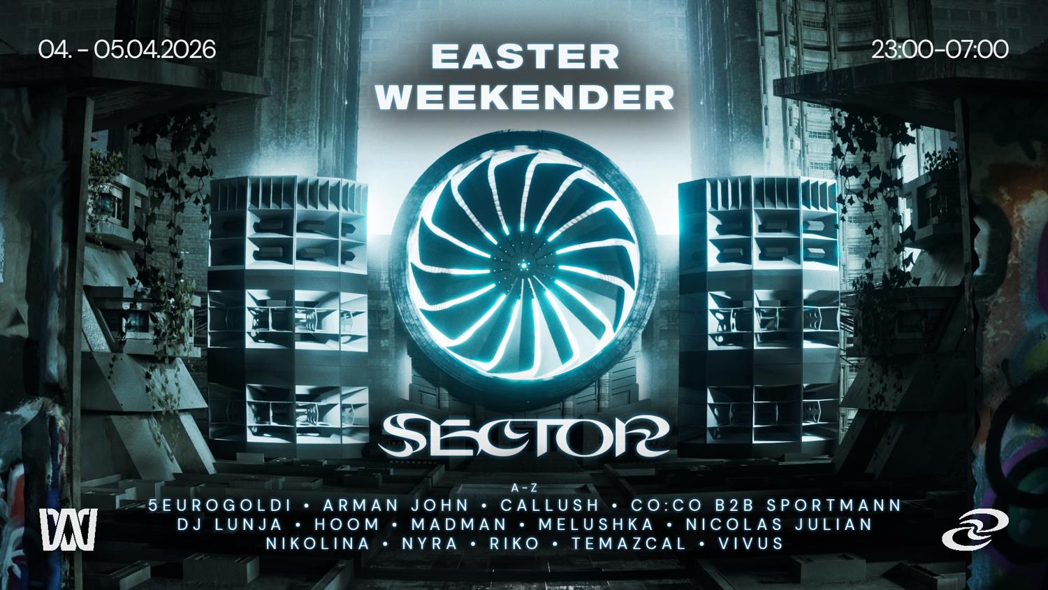 Sector Easter Weekender