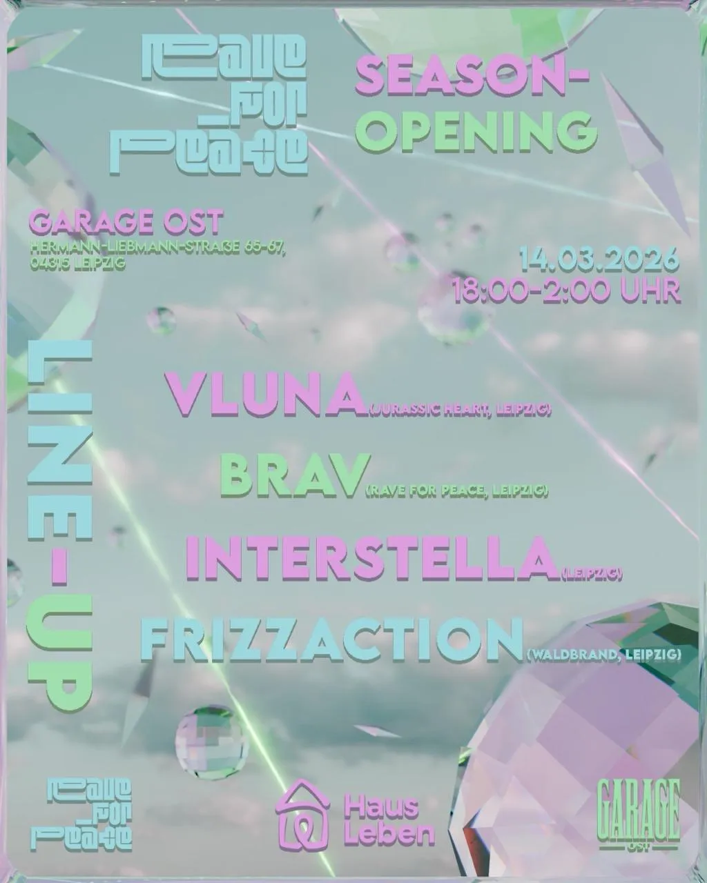 Rave For Peace Season Opening