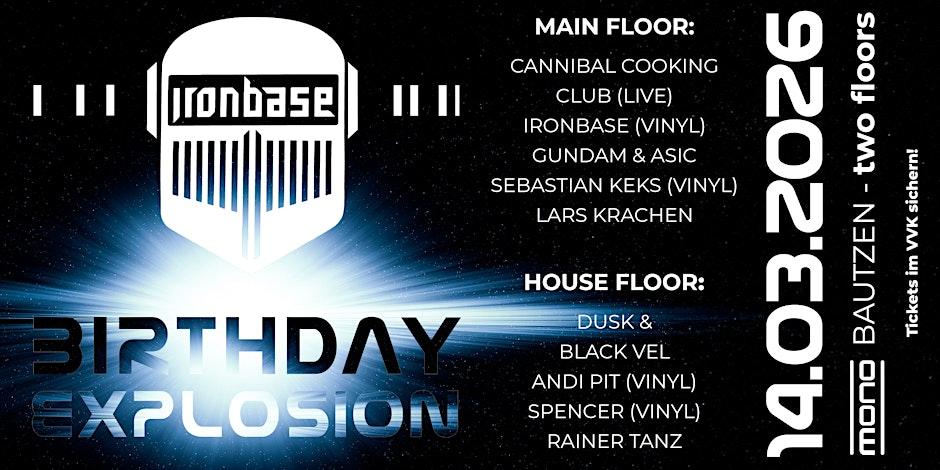 Ironbase Birthday Explosion