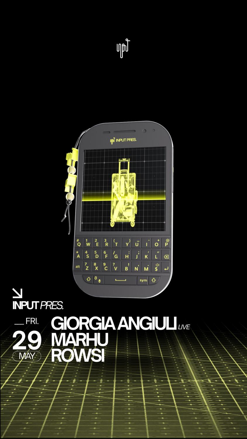 Input Pres Giorgia Angiuli (Live)