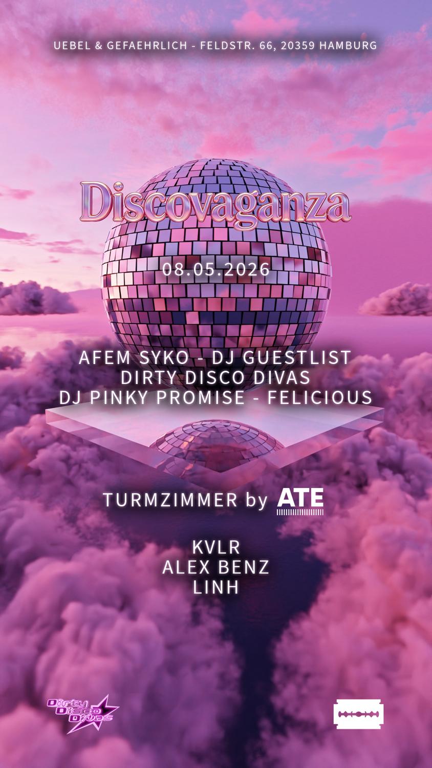 Discovaganza With Afem Syko I Dj Guestlist I Dirty Disco Divas I Dj Pinky Promise I Felicious