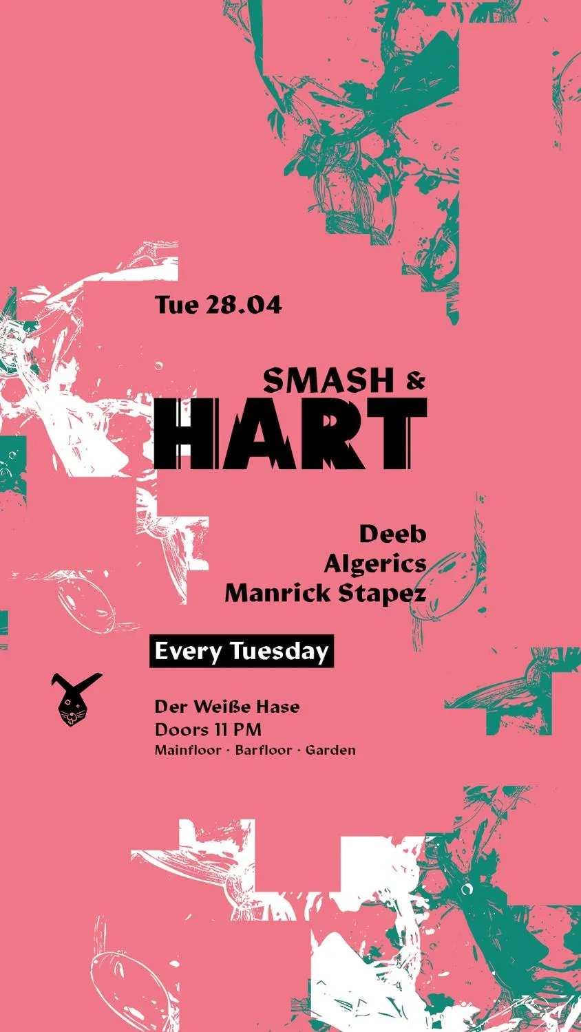 Smash & Hart ◢◤ Tuesday Rave [Free Entry Until Midnight*]