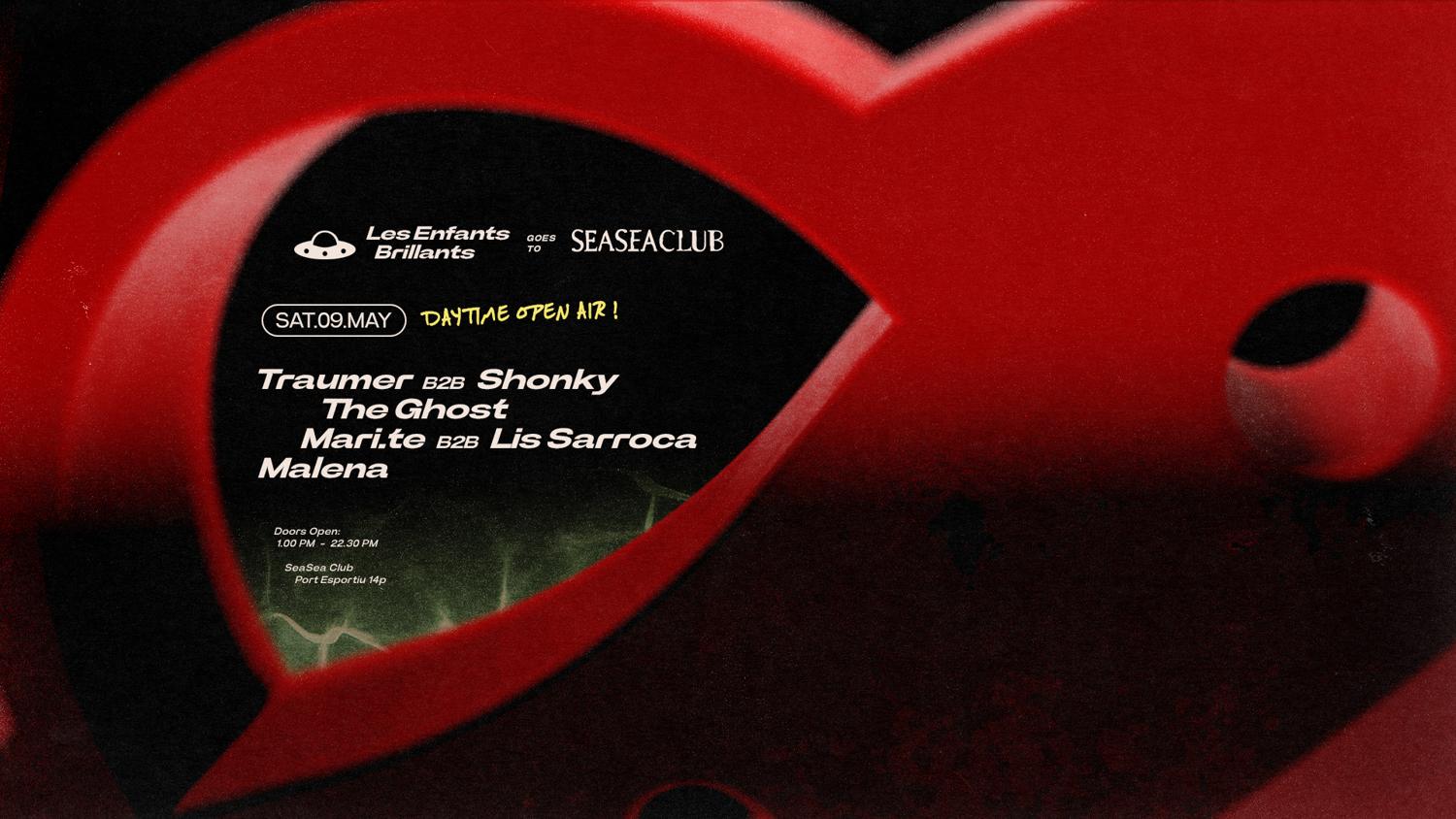 (Sold Out) Les Enfants Goes To Seasea With Traumer B2B Shonky, The Ghost, Dj Senc
