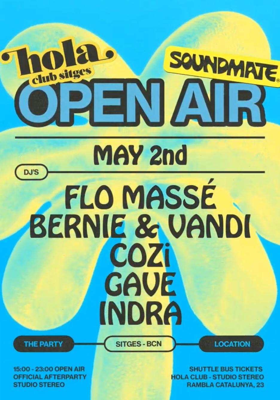 *Last Tickets* Soundmate X Hola Club / Open Air 10H Beach Party 