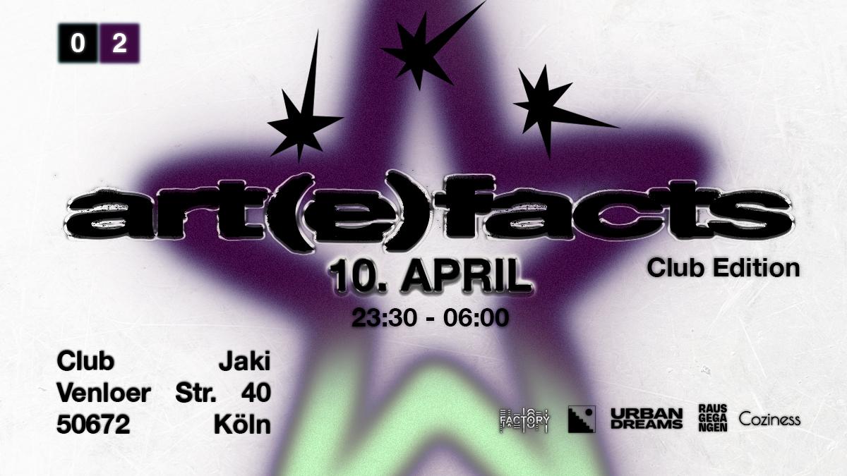 Jaki Presents: Arte Facts - Club Edition