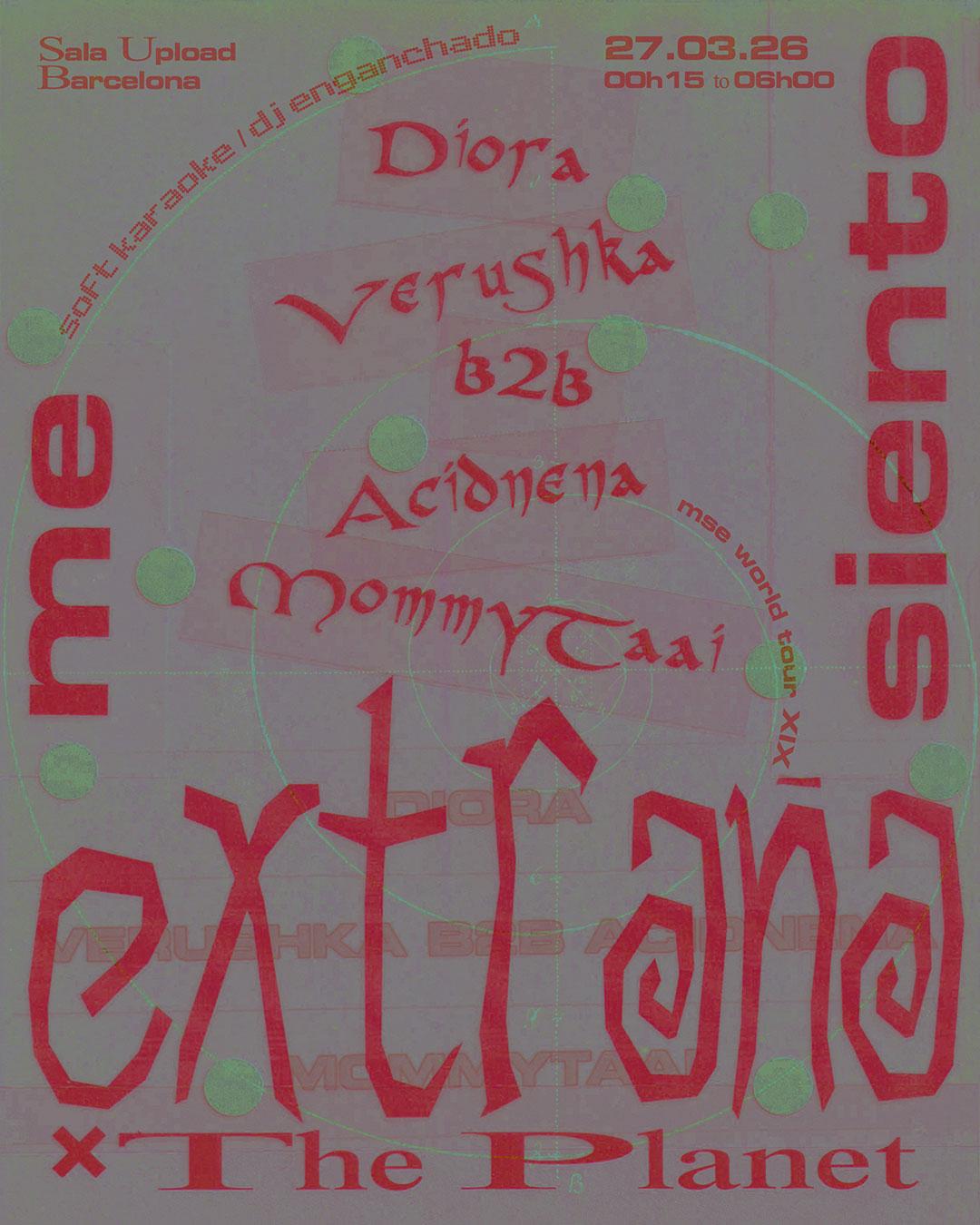 Me Siento Extraña X The Planet | World Tour Xix