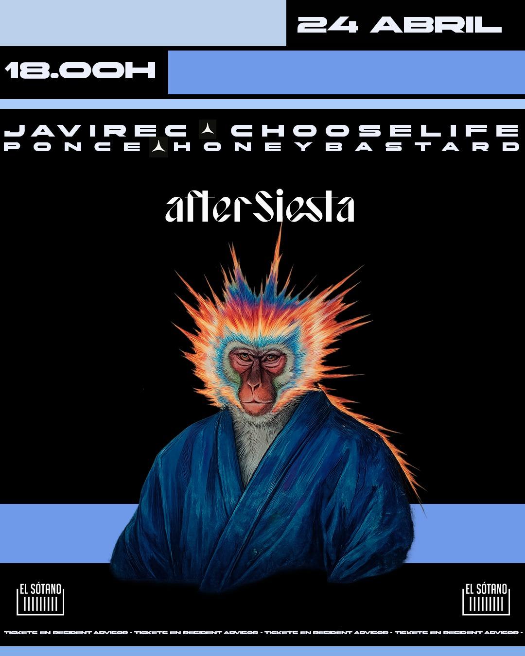 Aftersiesta: Javirec, Chooselife, Ponce, Honeybastard 