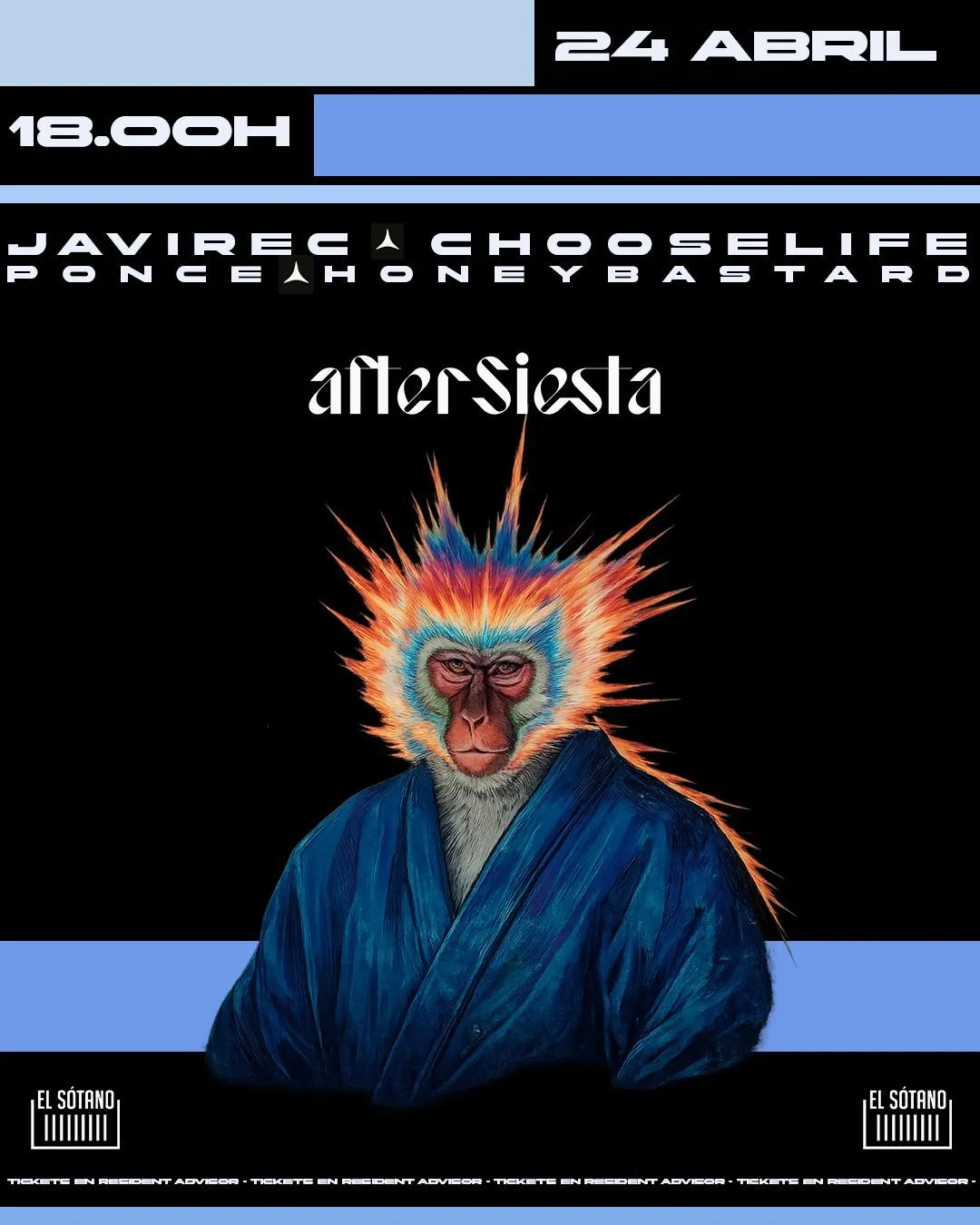 Aftersiesta: Javirec, Chooselife, Ponce, Honeybastard 