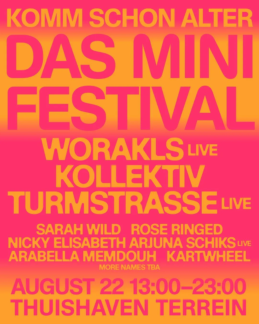 Komm Schon Alter - Das Mini Festival