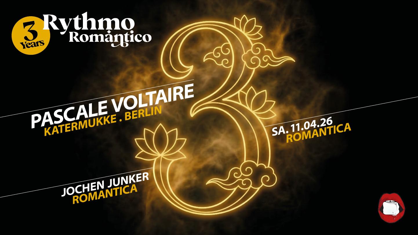 3 Years Rythmo Romántico With Pascale Voltaire (Speechless . Berlin)