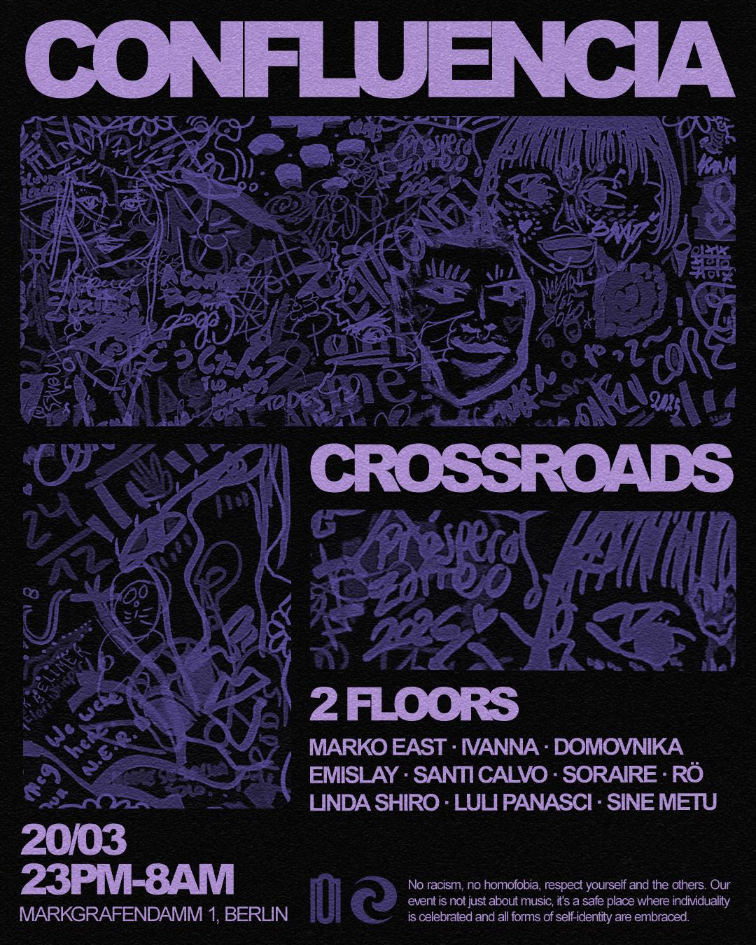 Confluencia Presents: Crossroads