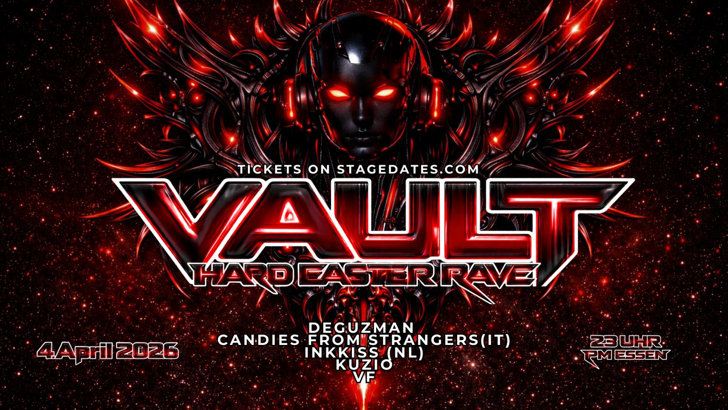 Vault Hard Easter Rave Essen