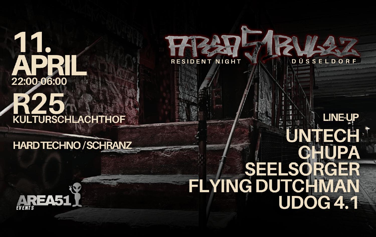 Area51Rulez - Resident Night At Schlachthof Düsseldorf