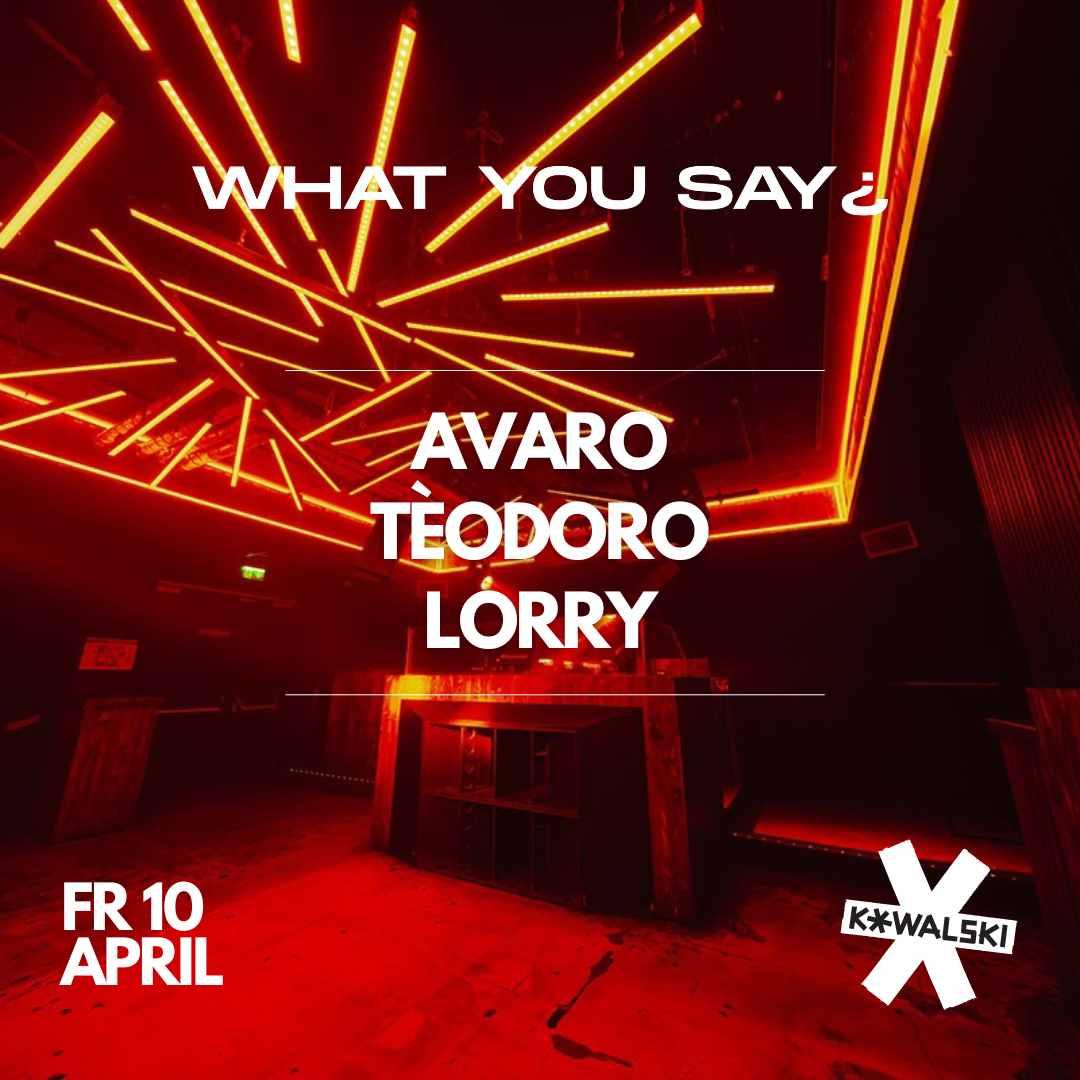 What You Say ¿