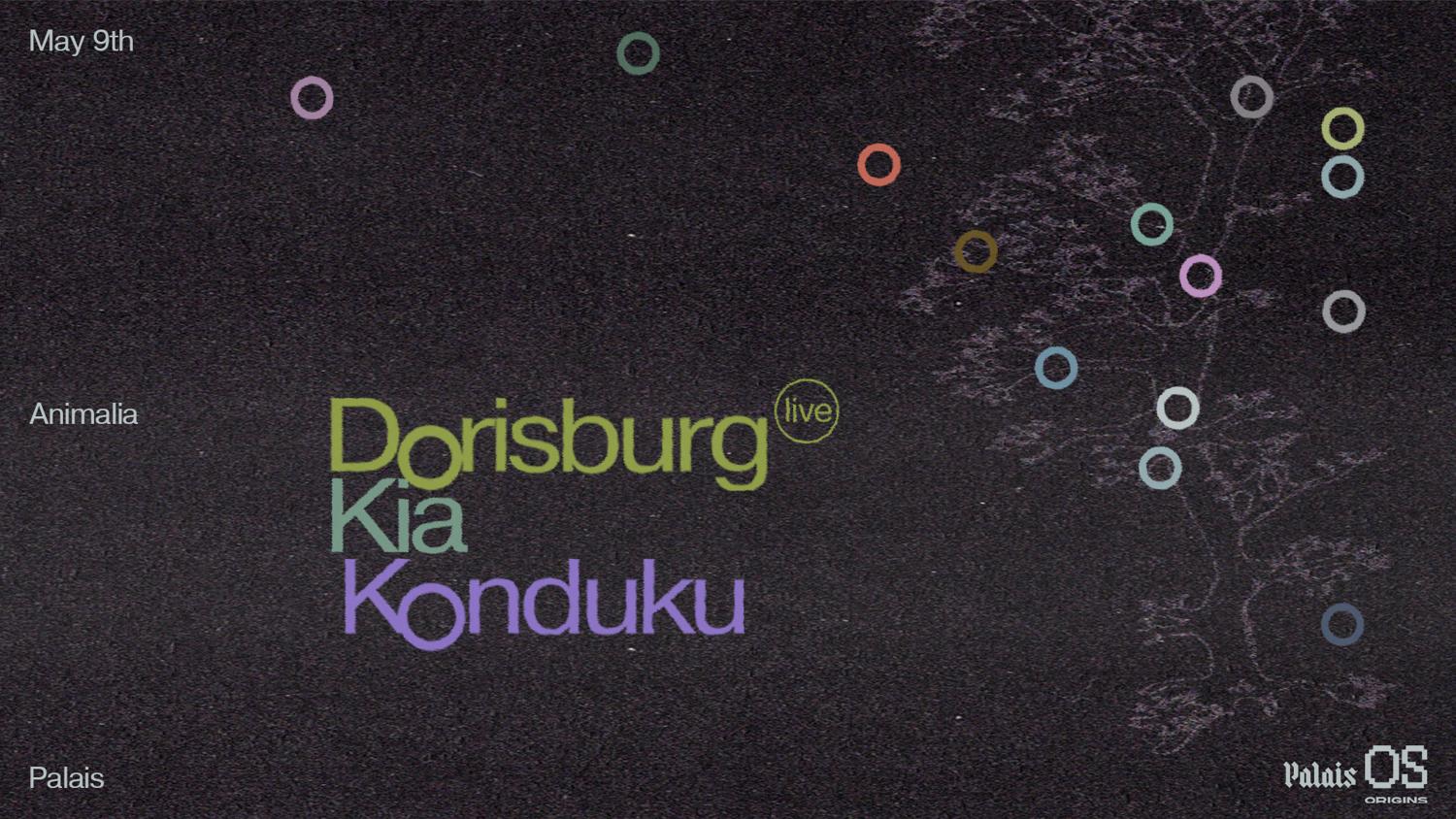 Origins X Animalia: Kia, Konduku & Dorisburg (Live)