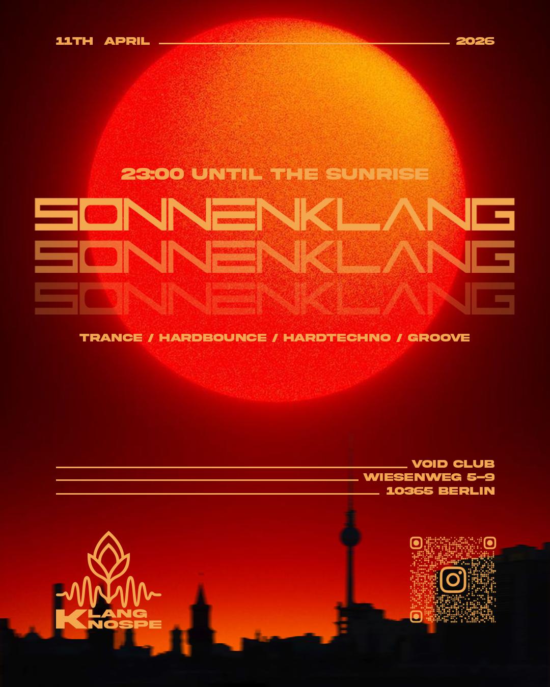 Sonnenklang - 1 Year Anniversary - Klangknospe 3Floors 