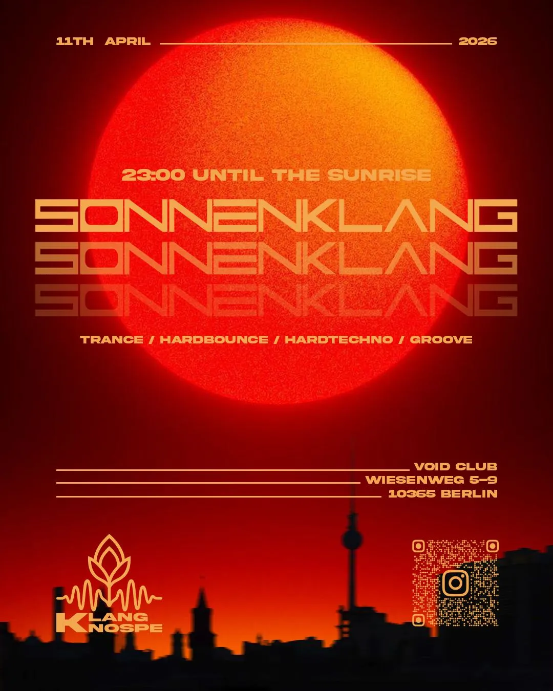 Sonnenklang - 1 Year Anniversary - Klangknospe 3Floors 