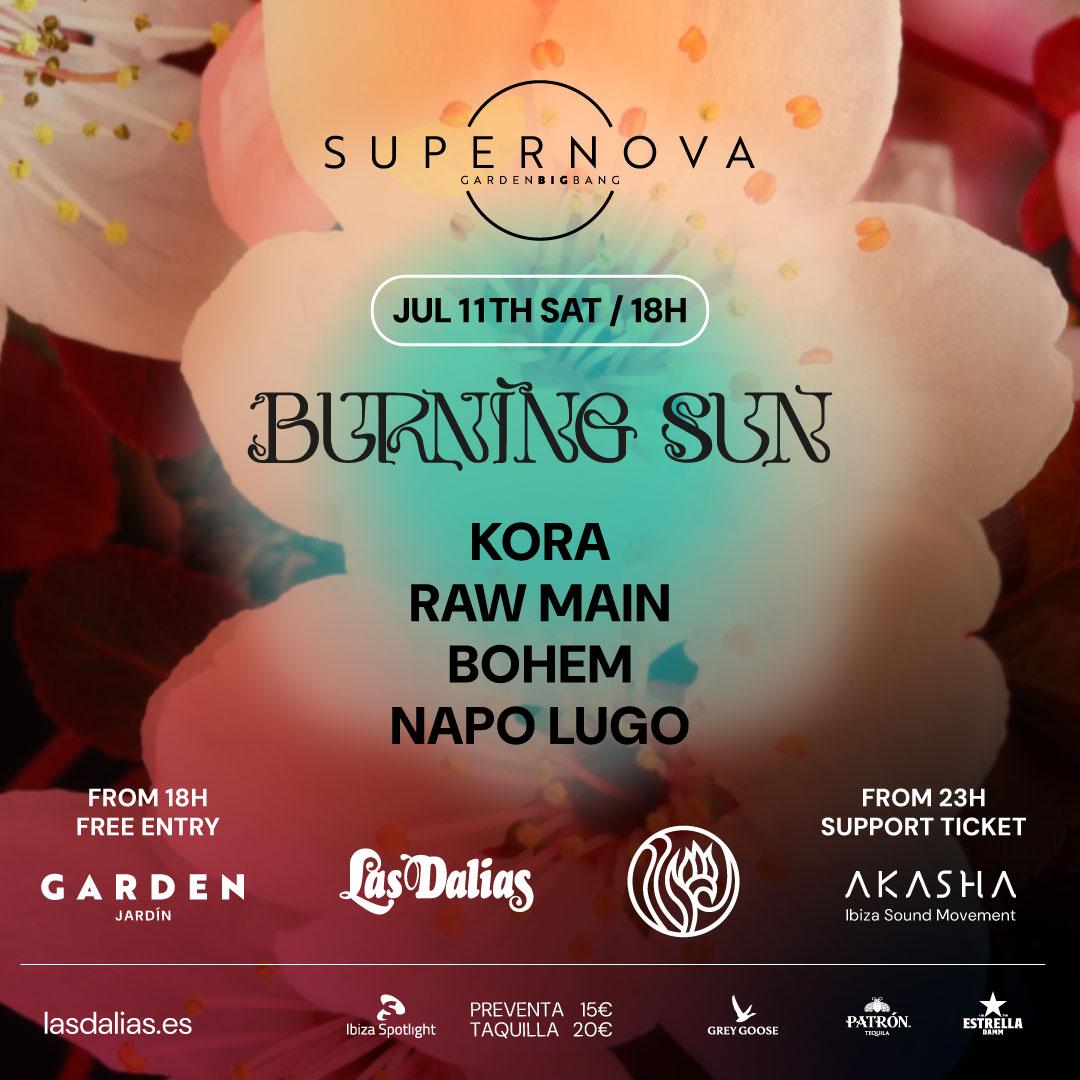 Supernova X Burning Sun