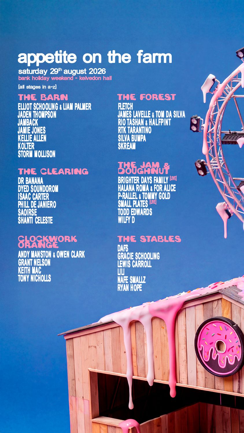 Appetite On The Farm 2026 - Bank Holiday