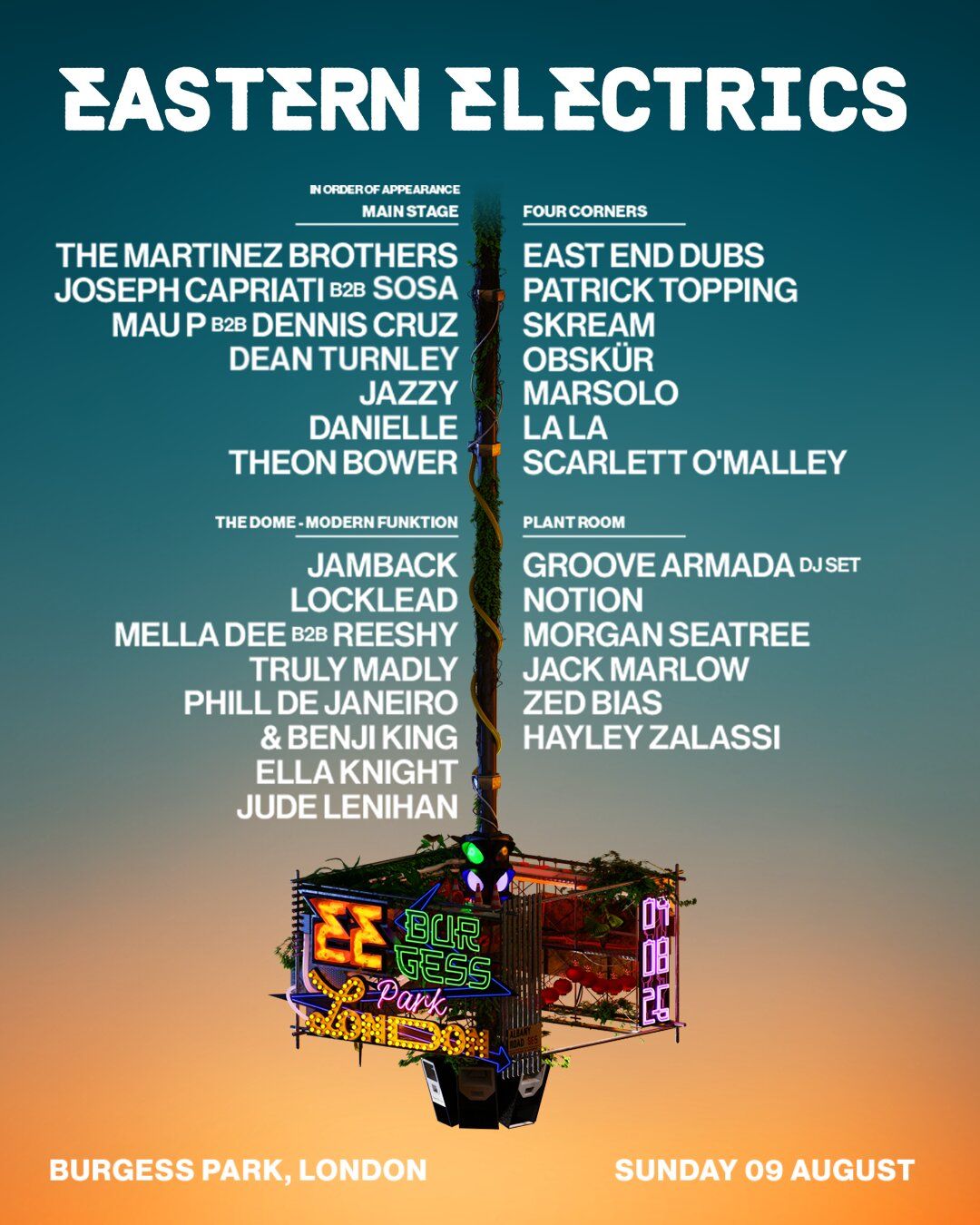 Eastern Electrics 2026