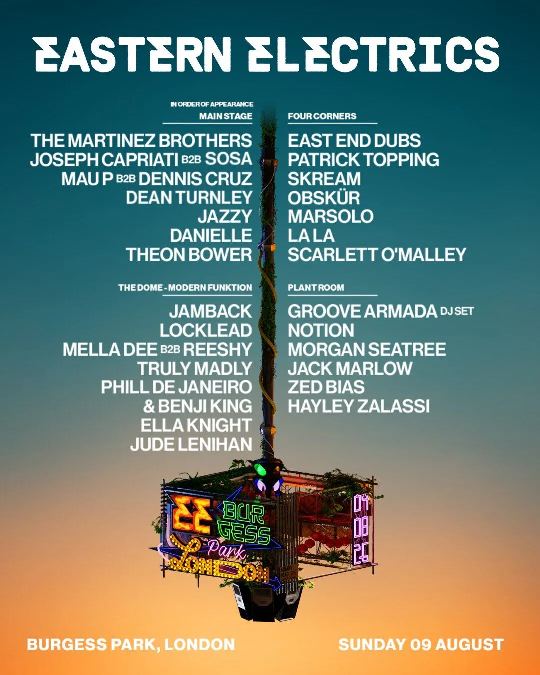 Eastern Electrics 2026