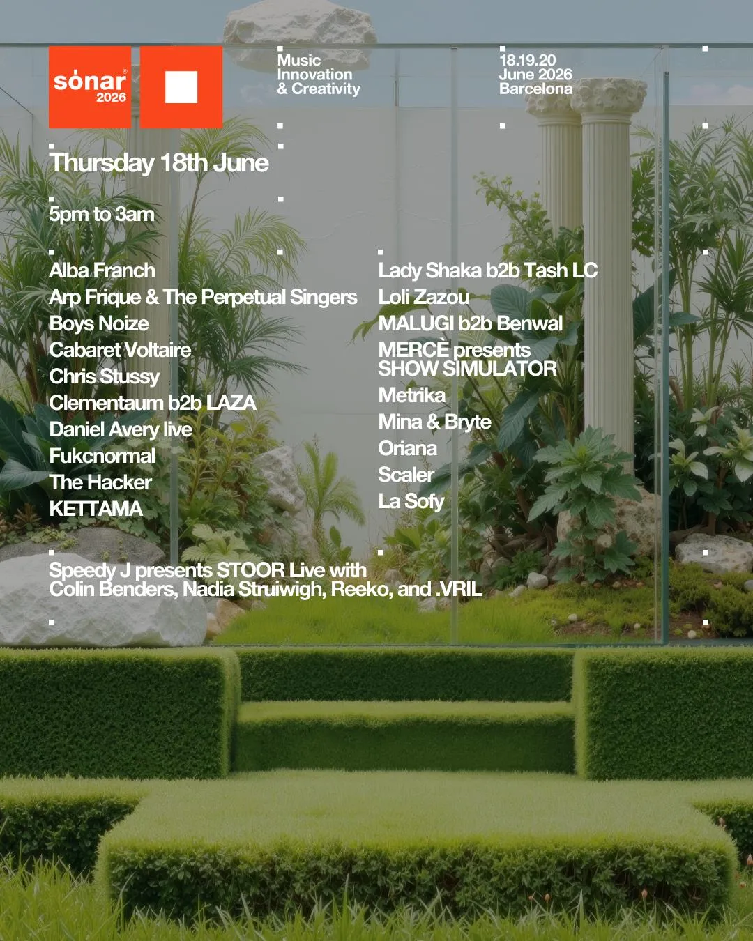 Sónar 2026 - Thursday
