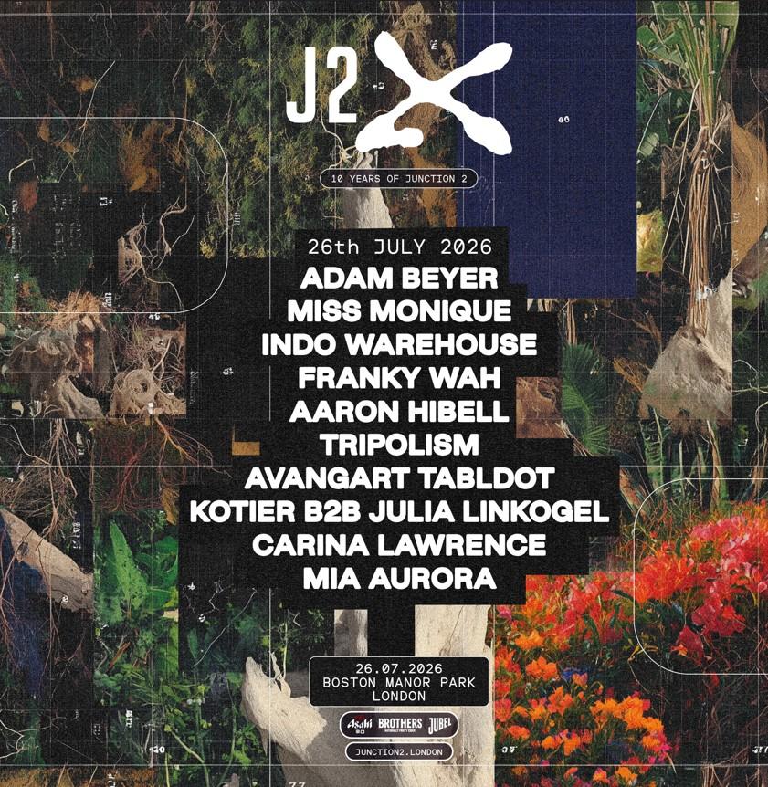 Junction 2: Adam Beyer, Miss Monique, Indo Warehouse