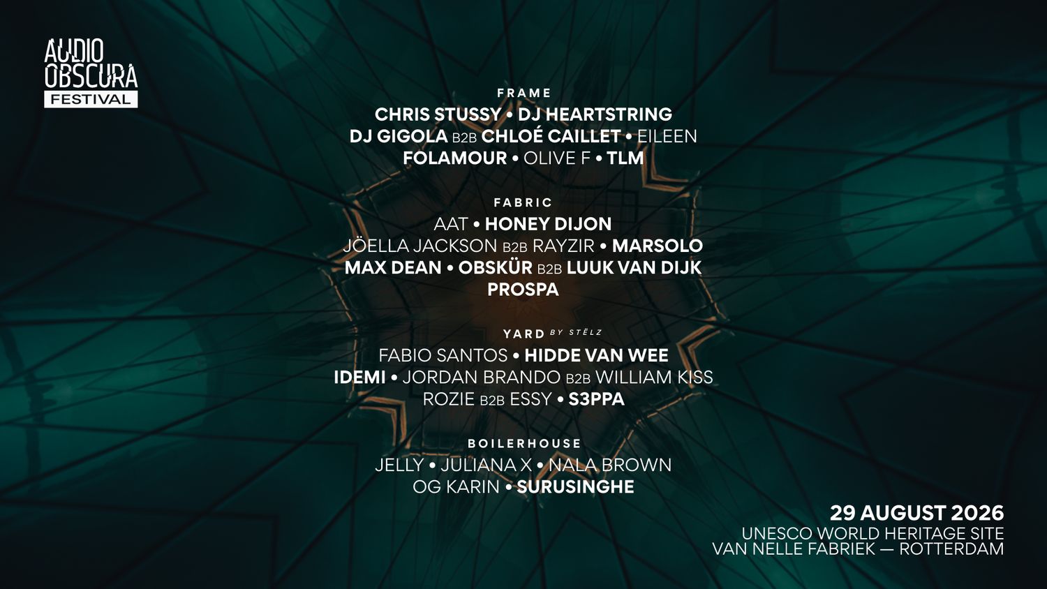 Audio Obscura Festival [SOLD OUT]