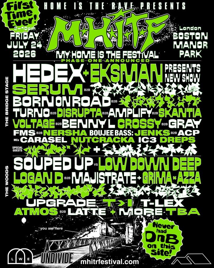 Hedex Presents: My Home Is The Rave Festival
