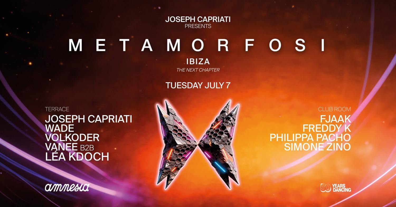 Joseph Capriati Presents Metamorfosi