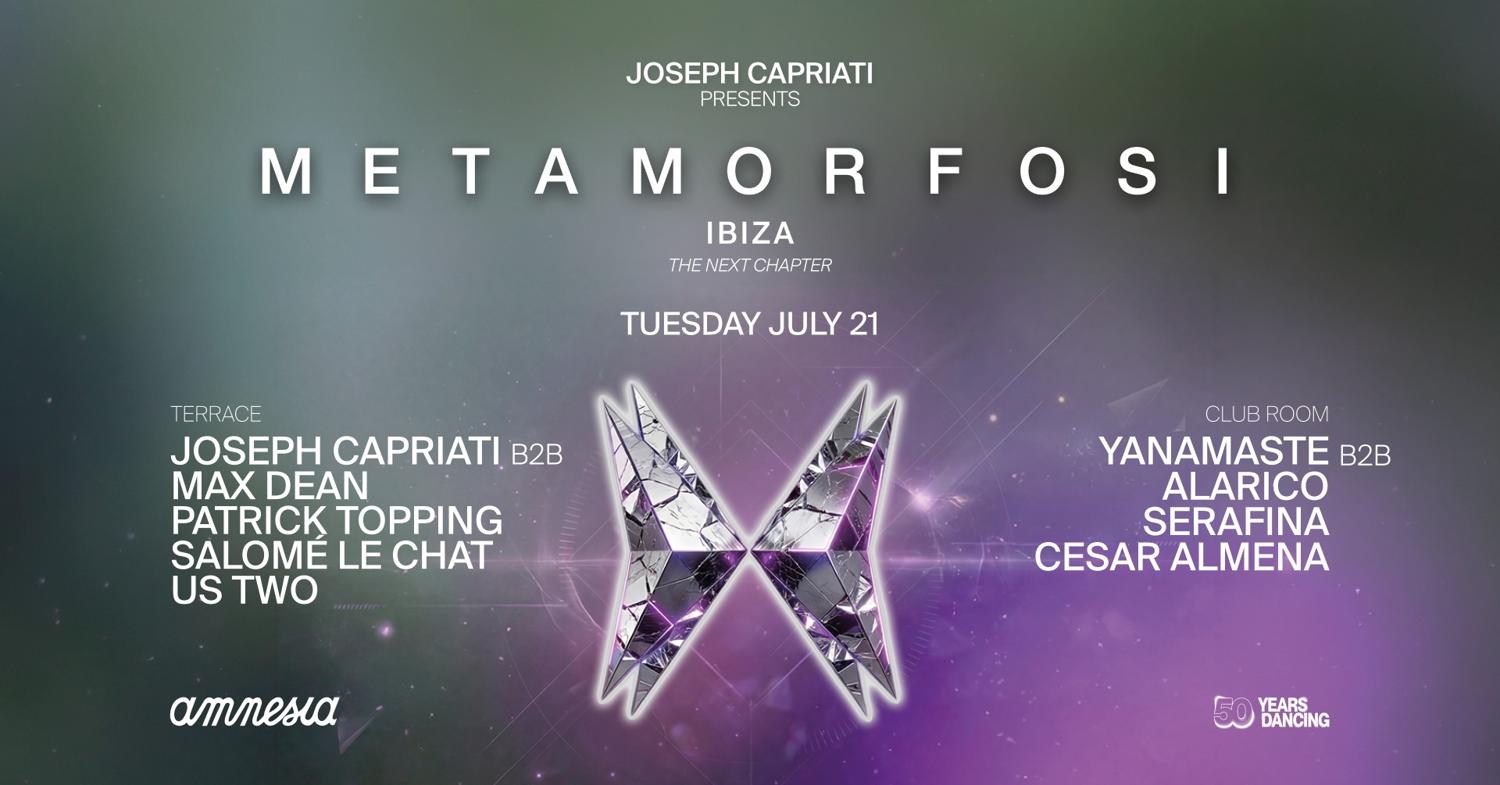 Joseph Capriati Presents Metamorfosi