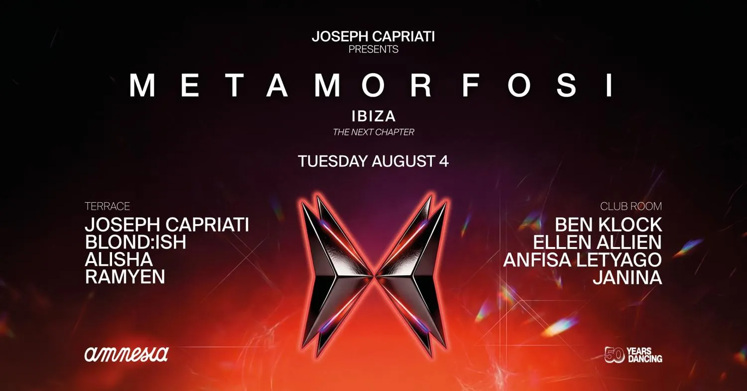 Joseph Capriati presents Metamorfosi