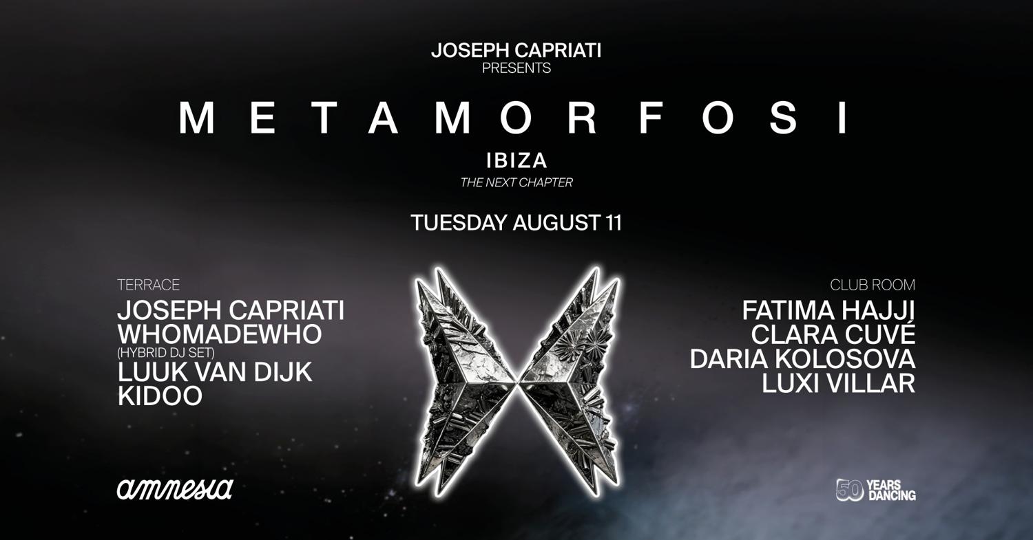 Joseph Capriati Presents Metamorfosi
