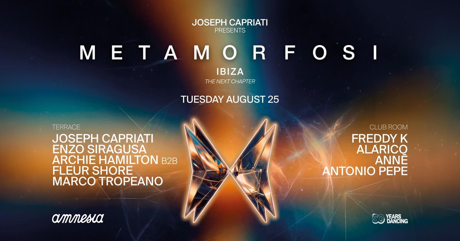 Joseph Capriati Presents Metamorfosi