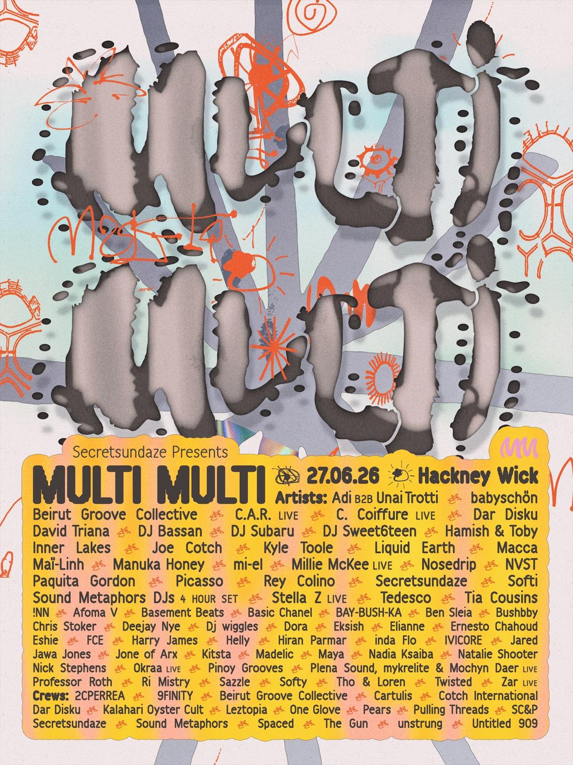 Secretsundaze Presents: Multi Multi 2026