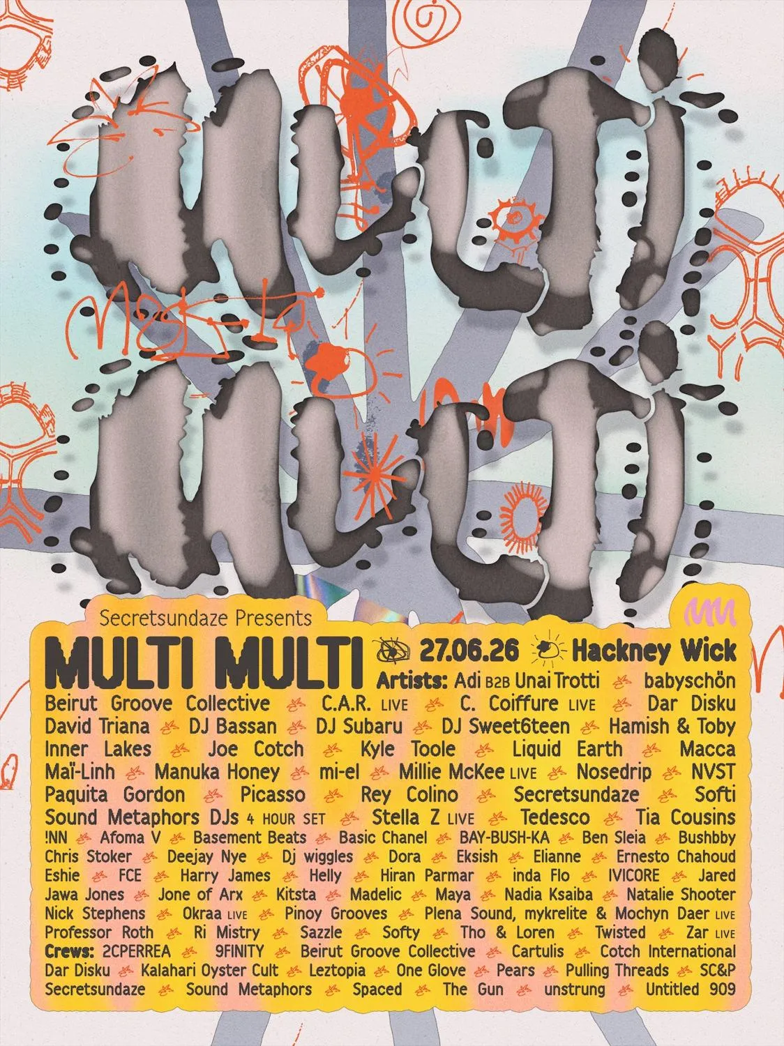 Secretsundaze Presents: Multi Multi 2026