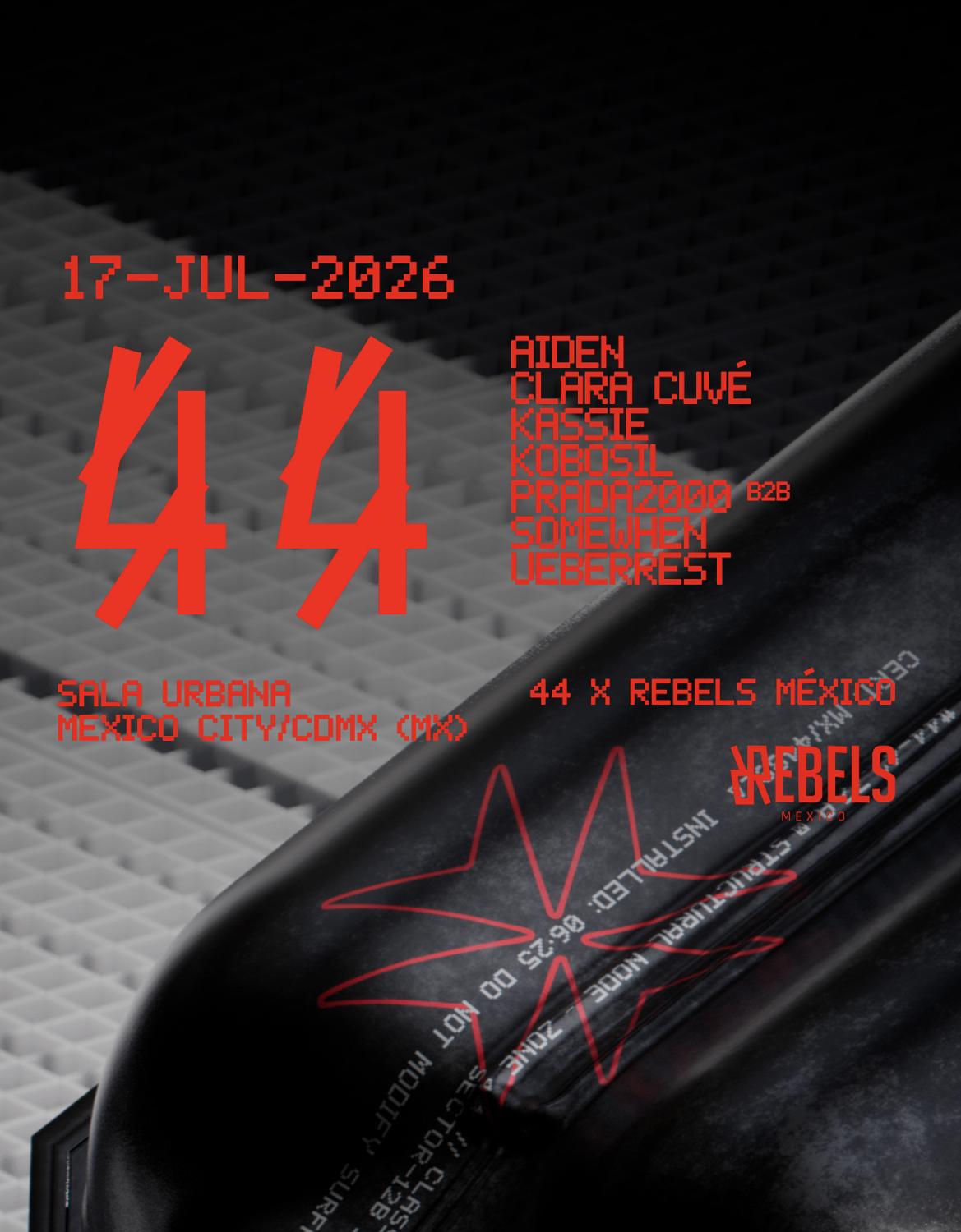 44 X Rebels México